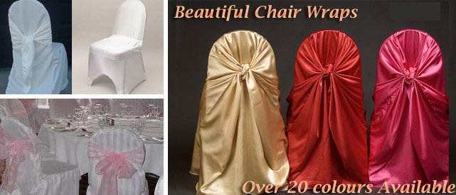 Wholesale chair covers sashes and table linen direct from China